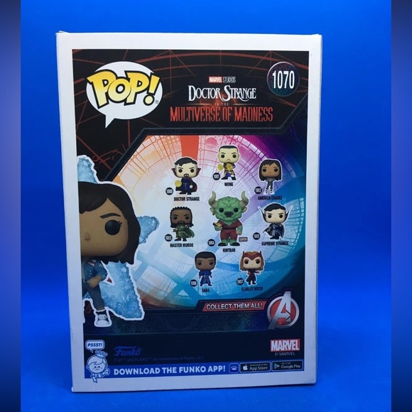 Funko Pop! Doctor Strange Multiverse of Madness: America Chavez #1070 - Picture 4 of 6